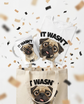 “It Wasn’t Me!” Pug Collection – Mug, Tote, T-Shirt & Notebook