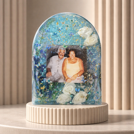 Personalised Resin Memorial Keepsake