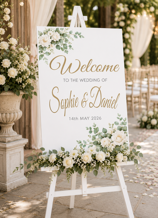 Large A1 - 60 x 80 printed sign