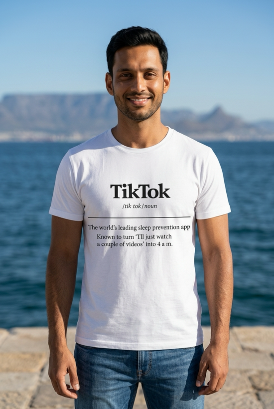 Tik Tok Sleep Prevention T-Shirt | Funny Social Media Tee