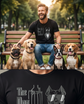 The Dog Father™ T-Shirt | Funny Dog Dad Gift | Father&