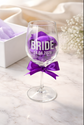 Personalised Engraved Wedding Glasses Set – Bride & Groom