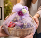 Luxury Gift Basket with Chocolates & Flowers – Personalised Gift Set
