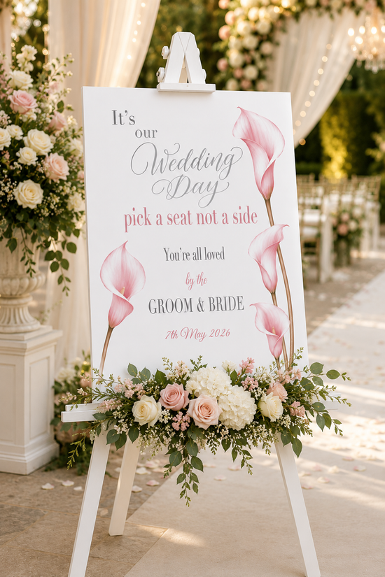 Large A1 - 60 x 80 printed sign